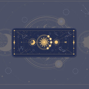 Tappetino XXL sole e luna 90×40 cm